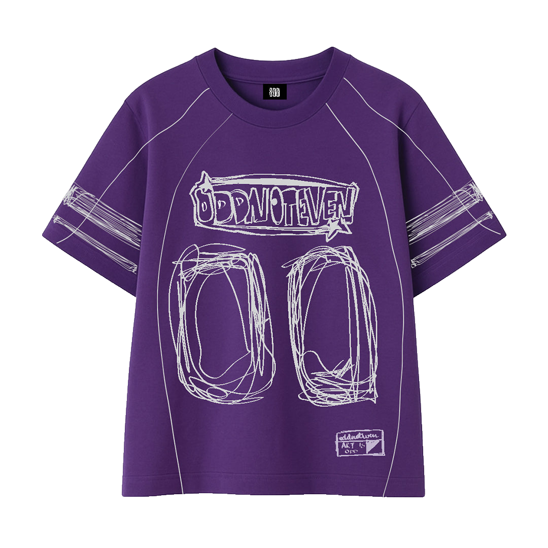 Purple Jersey Tshirt