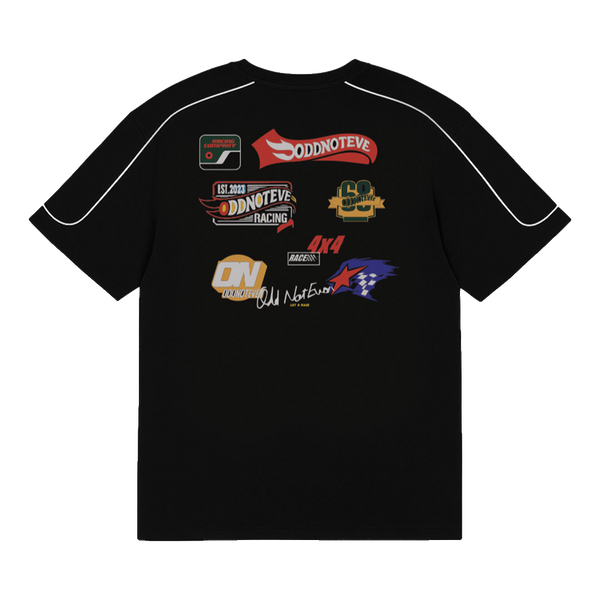 Racer Black Tshirt