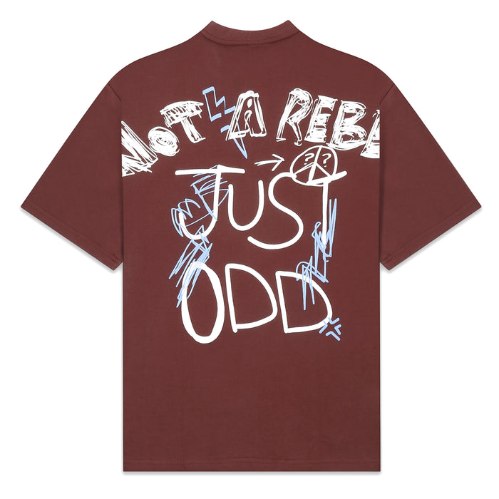 Not A Rebel T-Shirt - oversized t-shirt by Odd Not Even