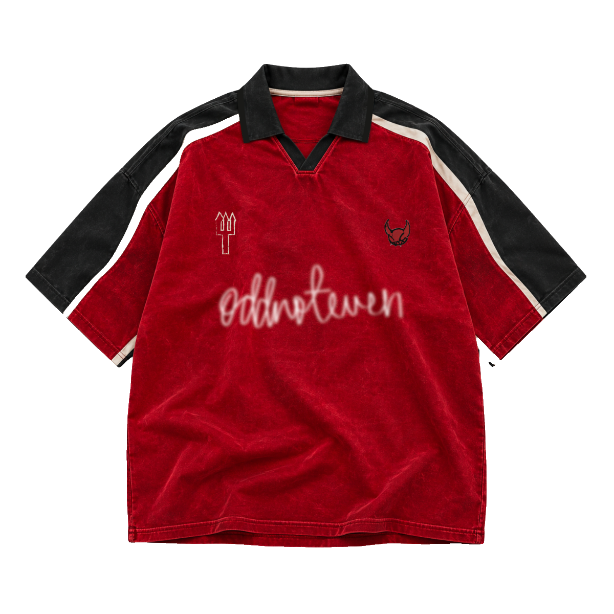 Red Devils Retro Polo