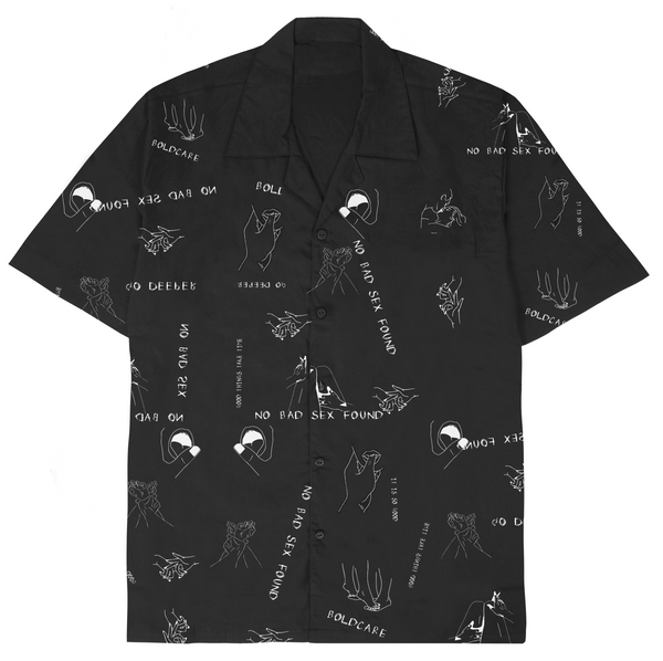 Boldcare Scribble Shirt - oversized shirt by Odd Not Even