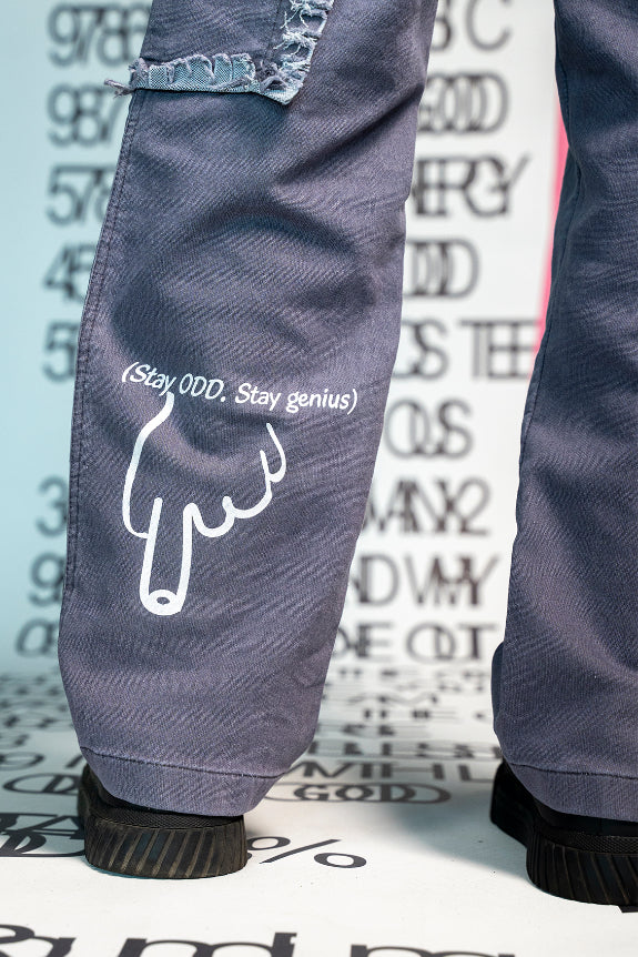 Stay Odd Stay Genius Cargo Pant