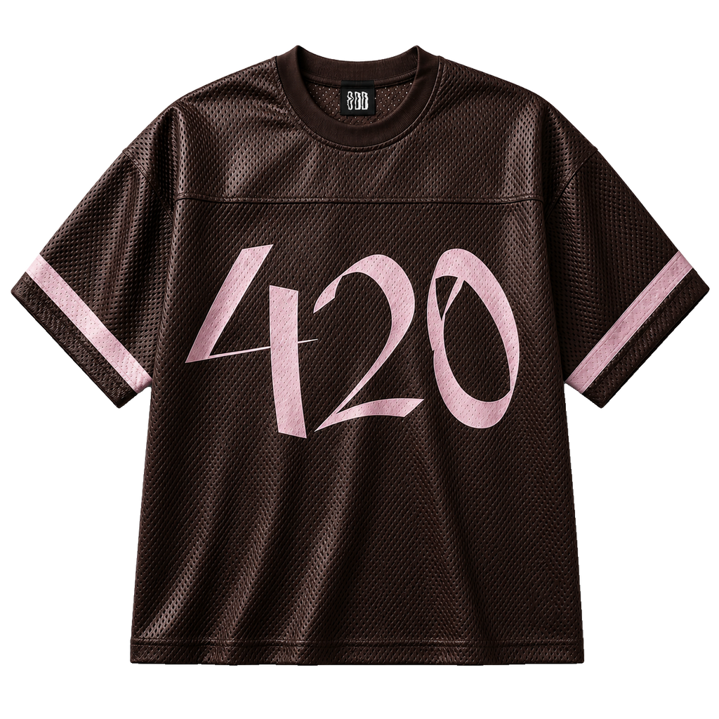 420 Brown Basic Jersey